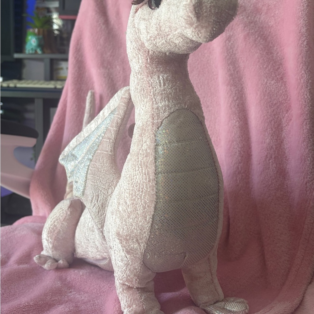 Rare Douglas pink dragon light up / sounds “Shreya” - Picture 2 of 4